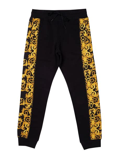 versace jeans sweat|Versace leather pants men's.